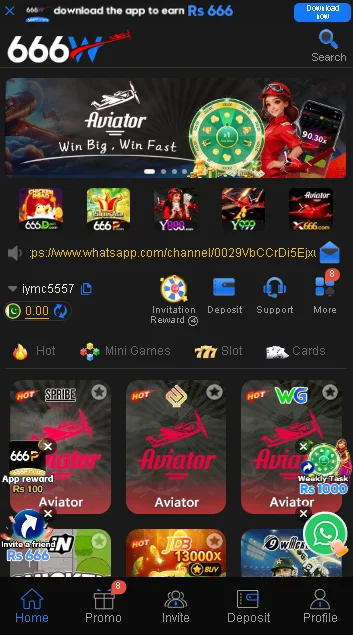 666w game home page