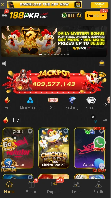 188PKR Game Home page